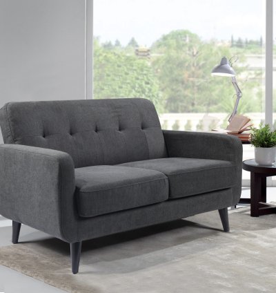 Compact two seater sofa